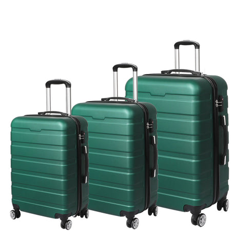 Slimbridge 3PC Luggage sets Suitcase Green-2006733066688663552
