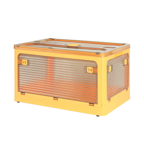 Storage Containers with Lid Clothes S Orange Small-2006733026406567936