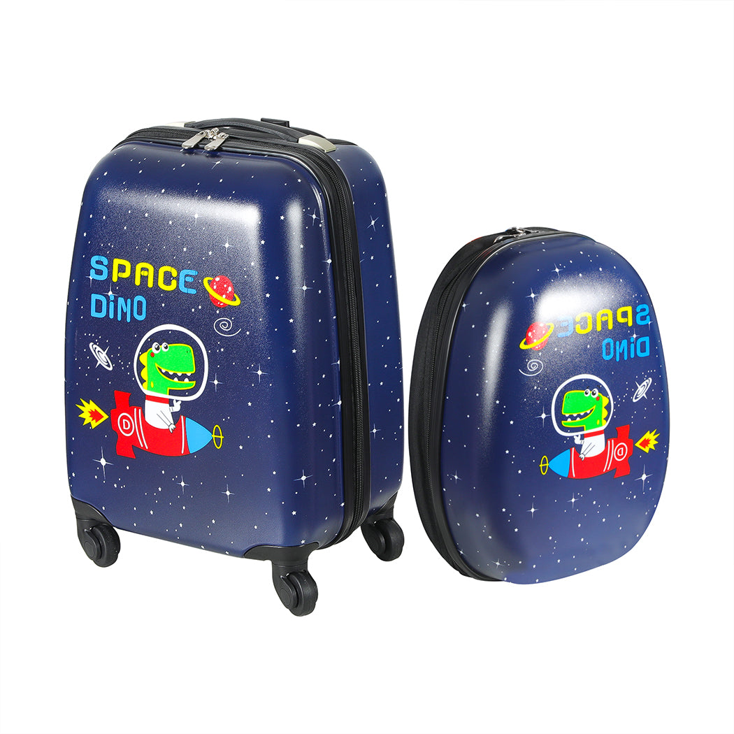 BoPeep 16''13'' 2PCS Kids Luggage Set Space Dino-2006733211861913600