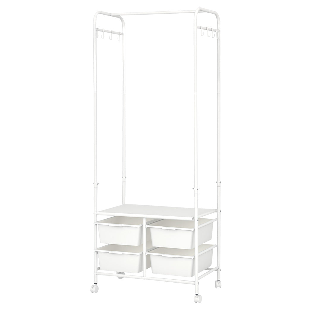 Levede 63CM Clothes Rack Stand Heavy Duty Hanging-1954802470521802752