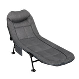 Levede Folding Camping Bed Camp Cots Dark Grey-2006732877819154432
