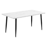 Levede Steel Dining Table 4-6 Seater 150cm-2018816891606405120