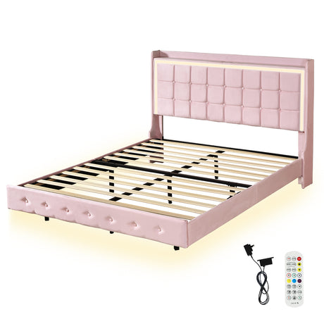 Levede Queen Floating Bed Frame-2006732862413475840