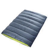 Mountview Double Sleeping Bag Bags Outdoor Grey - Low Angle