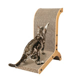 PaWz Cat Scratch Pad Cardboard Kitten - Low Angle