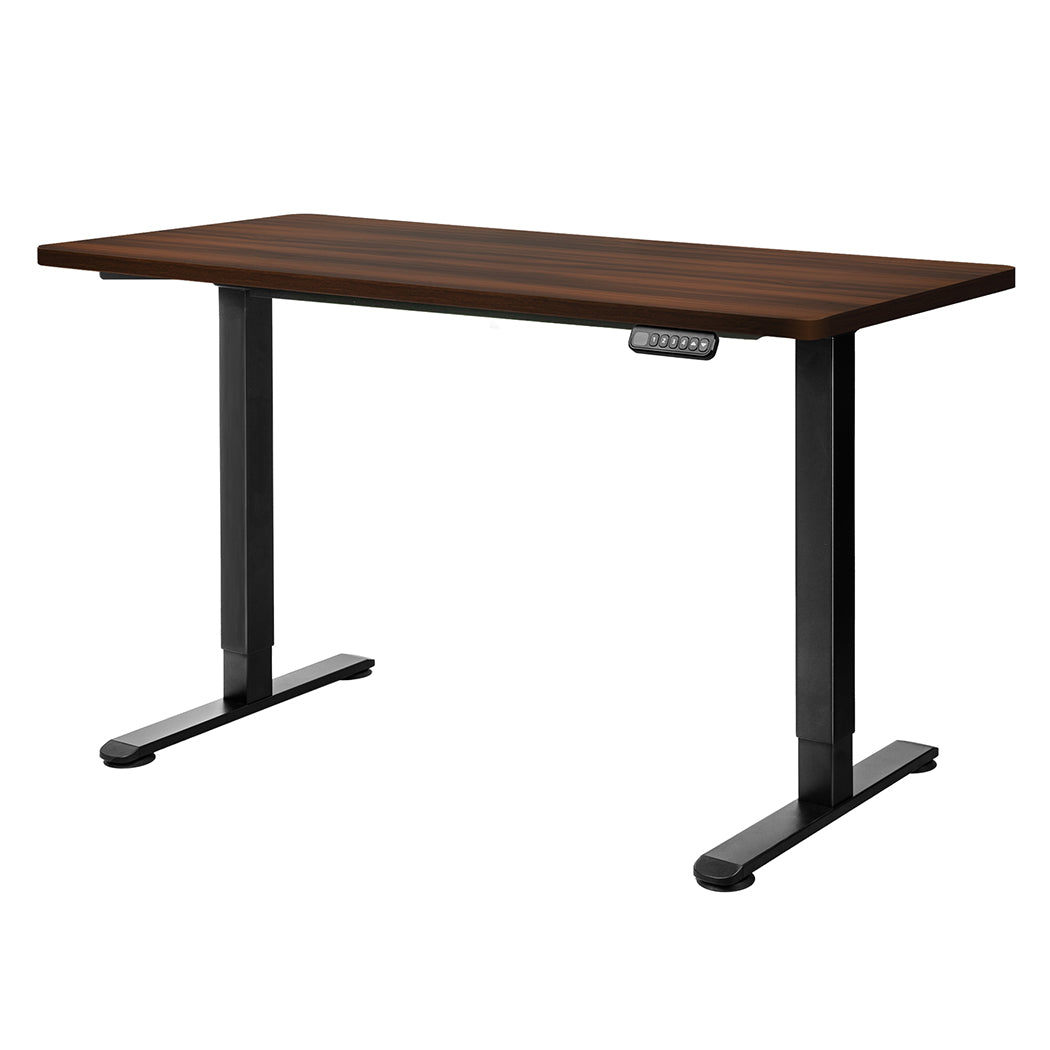 Levede Motorised Standing Desk Adjustable 120cm Walnut 800x 1.5MM-2006733290647719936