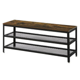 Levede 3-Tier Shoe Rack Bench 100cm-2018816853186580480