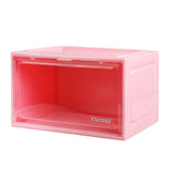Stacked Sneaker Display Case Stackable Pink-2006733027572584448