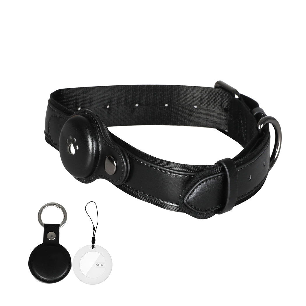PaWz Bluetooth Pet Tracker Collar Dog Black-2006732996572483584
