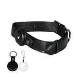 PaWz Bluetooth Pet Tracker Collar Dog Black - Low Angle