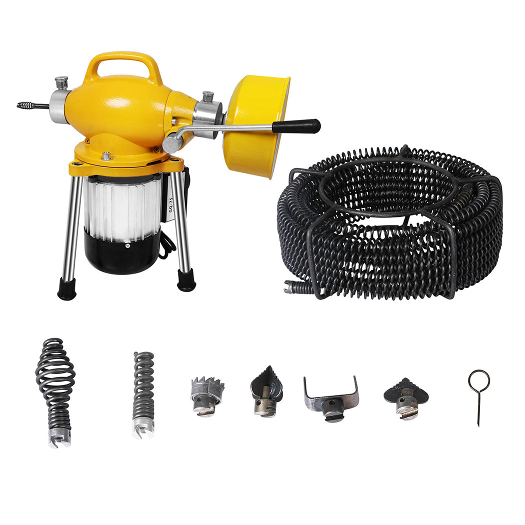 Traderight Drain Cleaner Machine Snake-2018816919662104576
