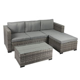 Levede 5pcs Outdoor Sofa Set Patio Furniture-2018816929703268352