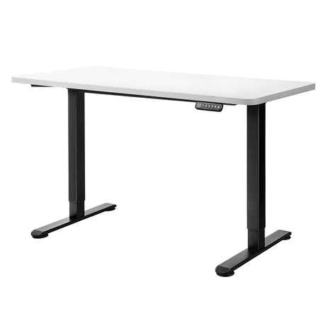 Levede Motorised Standing Desk Adjustable 140cm White 1000x 1MM-2006733292883283968