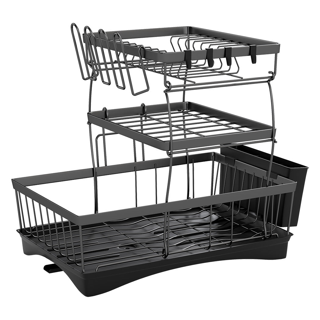 Toque Dish Drying Rack Plate Drainer Cup Holder-1954802487785558016