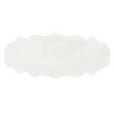 Marlow Floor Rug Area Rugs Cloud Fluffy 60X160cm White - Low Angle