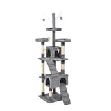 PaWz Cat Tree Scratching Post Scratcher Grey-2006733201548120064