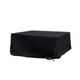 Marlow Outdoor Furniture Cover Garden Black 20cm Extension - Low Angle