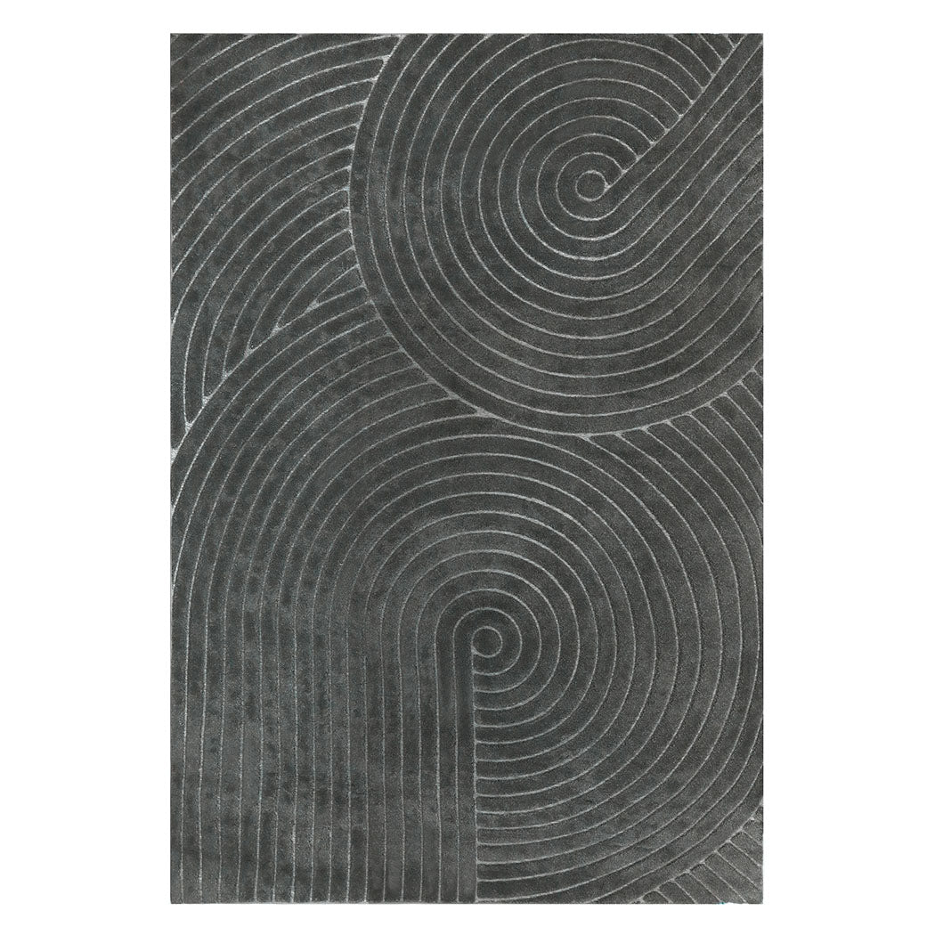 Marlow Floor Rug Soft Polyester Carpet Non Slip Plush Shaggy Rugs Geometric-2006732849432104960