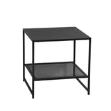 Levede Side Table Sofa End Table Open - Low Angle
