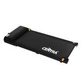 Centra Electric Treadmill Under Desk Black - Low Angle