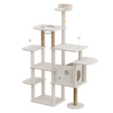Pawz Cat Tree Tower Large Scratcher Condo House 172cm - Extra Image