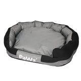 PaWz Waterproof Pet Dog Calming Bed X-Large - Low Angle