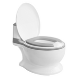 BoPeep Kids Potty Trainer Seat Safety Grey - Close-Up Angle