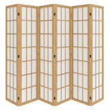 Levede 6 Panel Room Divider 170cm Freestanding Screen-2006732767794171904