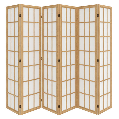 Levede 6 Panel Room Divider 170cm Freestanding Screen-2006732767794171904