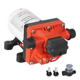 12V Water Pump High Pressure Fast Self-priming - Low Angle