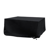 Marlow Outdoor Furniture Cover Garden Black 45cm Extension - Low Angle