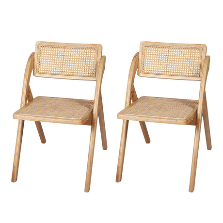 Levede 2X Dining Chairs Foldable Accent Clear-2006733269076414464