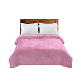 DreamZ 320GSM 220x160cm Ultra Soft Mink Pink Single-2018816624378908672