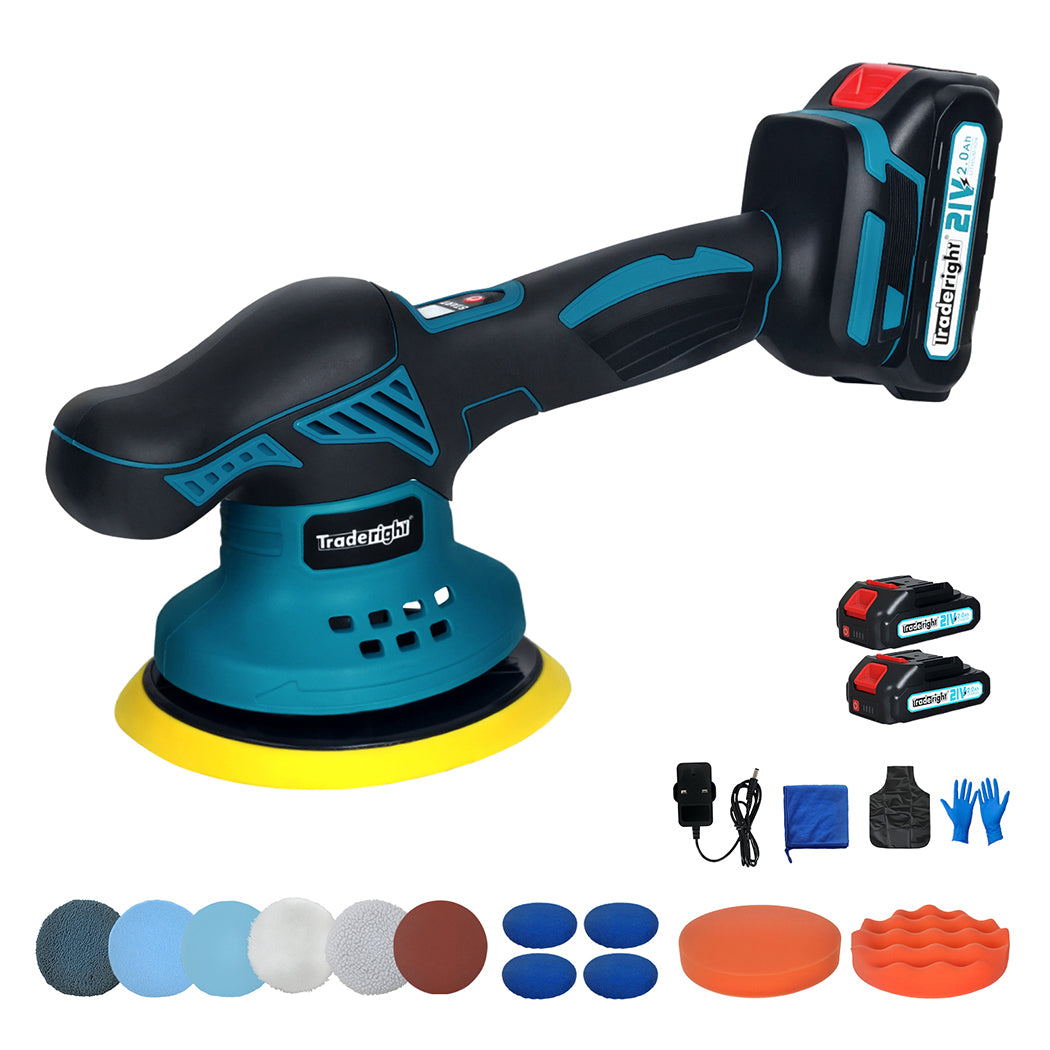 Traderight 21V Cordless Car Polisher Buffer Machine-2018816768675549184