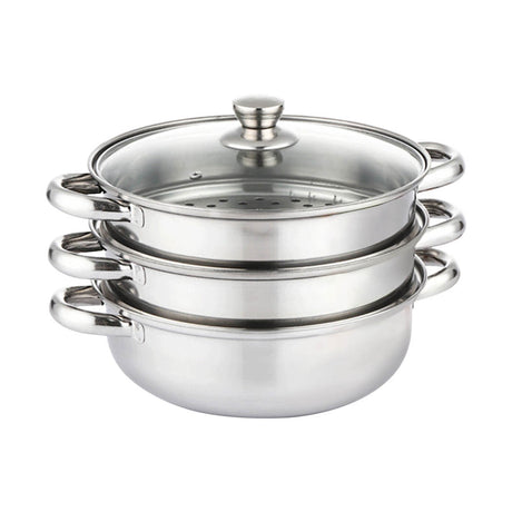 TOQUE Stainless Steel Steamer Meat Vegetable-2006733057989677056