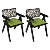 Levede 2X Dining Chair Retro Backrest Chair - Extra Image