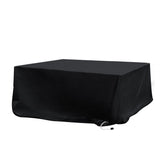 Marlow Outdoor Furniture Cover Garden Black 15cm - Low Angle