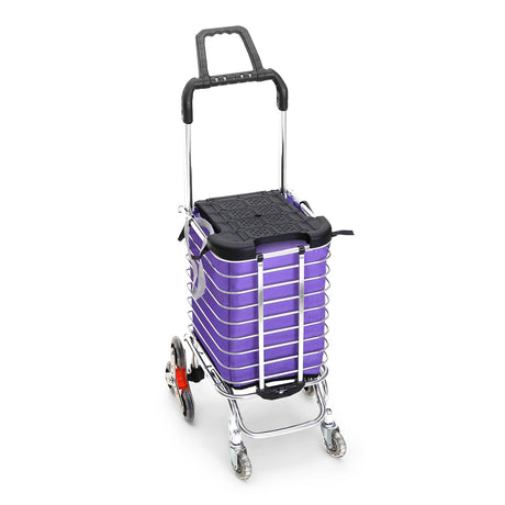 Foldable Shopping Cart Trolley Basket-2006733176529096704