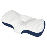 Dreamz Memory Foam Pillow Pillowcase Supprt Blue Rebound - Extra Image