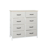 Levede Storage Cabinet Tower Chest Beige-2006733262323585024