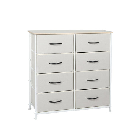 Levede Storage Cabinet Tower Chest Beige-2006733262323585024