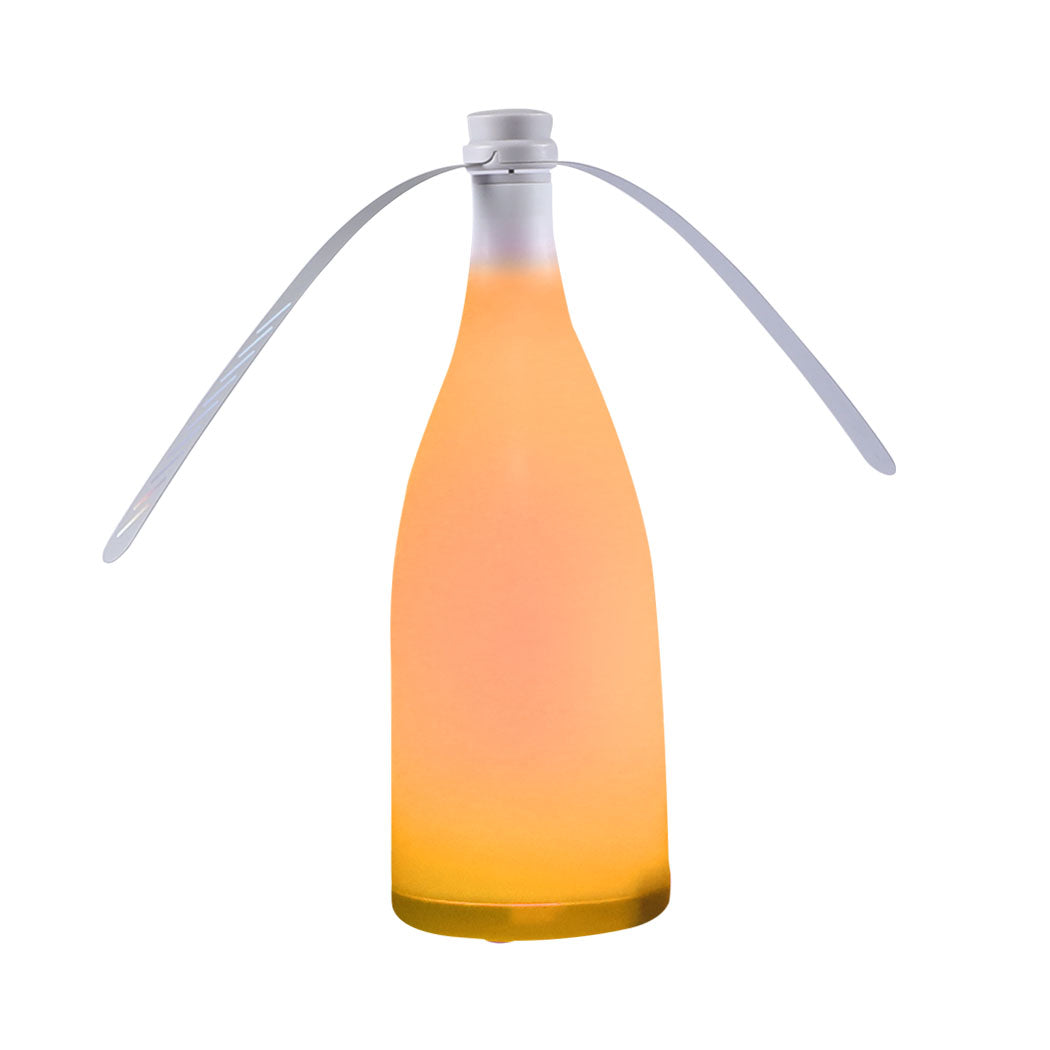 Lambu LED Repellent Fly Fan Entertaining Orange-2006733016017276928