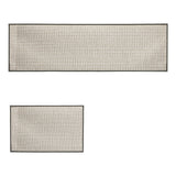 Marlow Kitchen Rug 2PCS Woven Non Slip Absorbent Grey - Extra Image