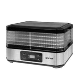 Spector Food Dehydrators Stainless Steel - Low Angle