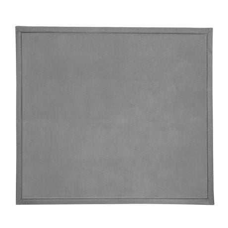 Marlow Coral Velvet Area Rugs Large Mat 180x200cm Grey-2006732690937745408