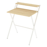 Levede Foldable Computer Desk Office Study Desk Oak-2011971108705800192