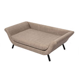 PaWz Pet Sofa Bed Raised Elevated Soft - Close-Up Angle