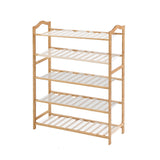 Levede Bamboo Shoe Rack Storage Wooden-2018816704905351168
