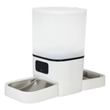 PaWz 6L Automatic Pet Feeder 2 Bowl Food Dispenser-2006733419819700224