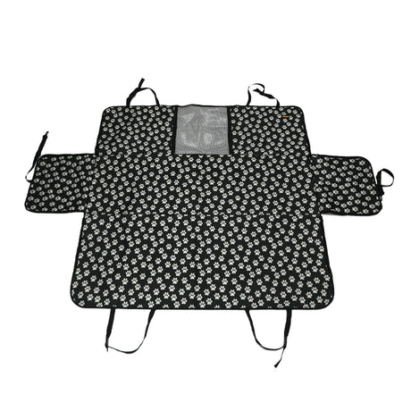 PaWz Pet Back Car Seat Cover Hammock Black-2006732970270003200